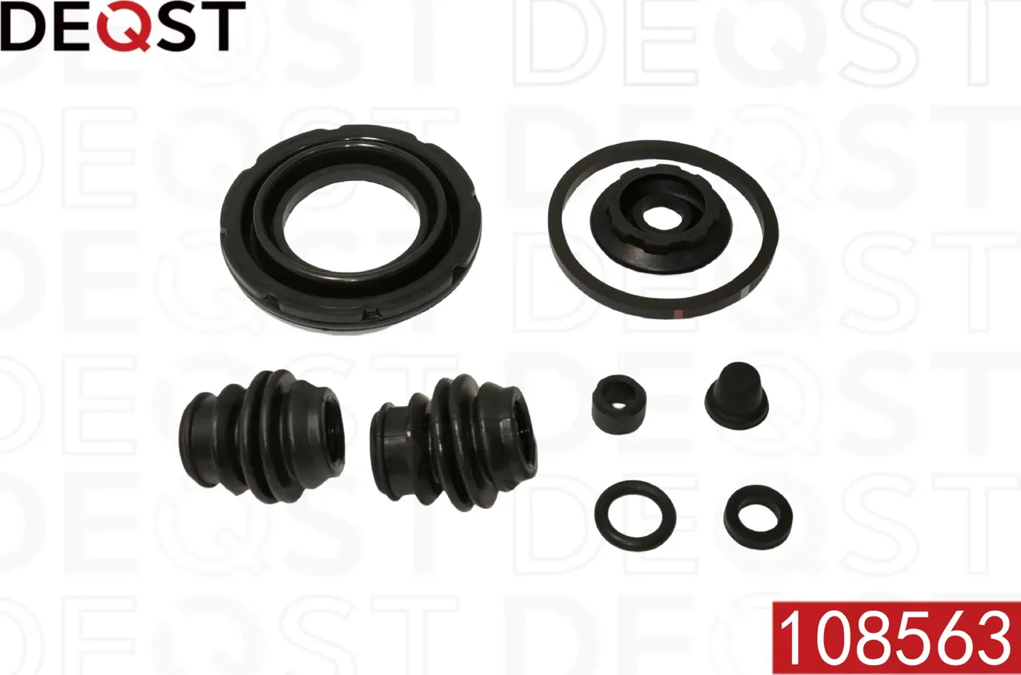 Ремкомплект тормозного суппорта заднего для поршня (O 41 mm, Akebono) MITSUBISHI (Deqst). Артикул 108563