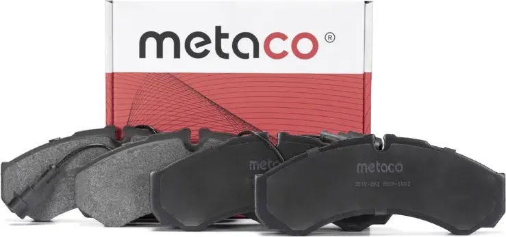 Колодки тормозные задние дисковые к-кт Nissan CabStar (2008-2011) (Metaco). Артикул 3010203