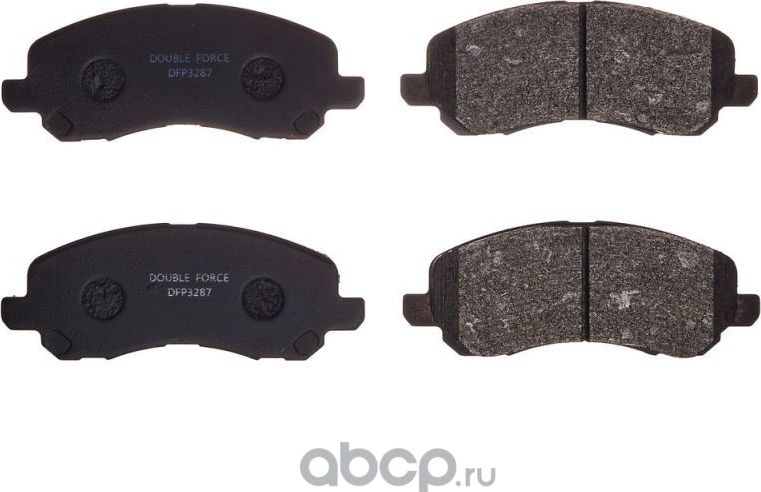 К-т торм. колодок fr mitsubishi. psa (Double Force) Double Force. Артикул DFP3287