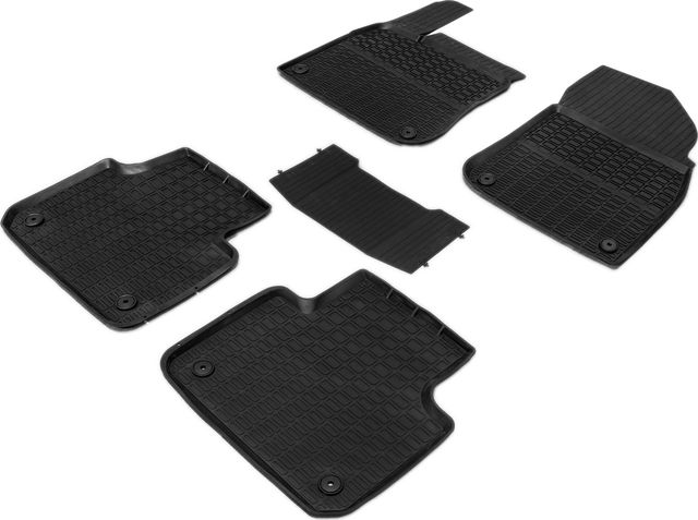 Коврики Rival для салона литьевые Volkswagen Touareg III 2018-2026. Артикул 65808001