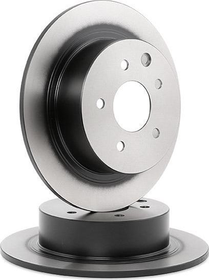 Тормозной диск TRW задний для Nissan Teana J31 2003-2008. Артикул DF7369