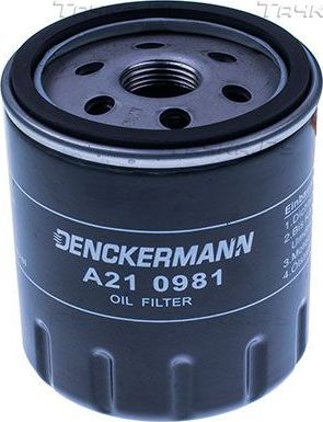 Масляный фильтр Denckermann для Ford Mondeo V 2014-2026. Артикул A210981