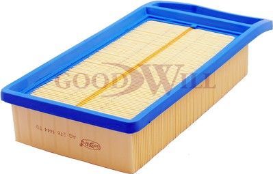 Воздушный фильтр GoodWill для Peugeot 407 2004-2011. Артикул AG 276
