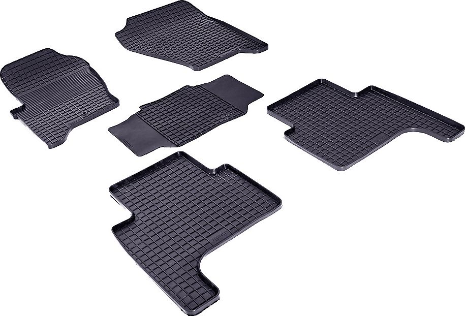 Коврики резиновые Seintex с узором сетка для салона Land Rover Range Rover Sport 2005-2012. Артикул 84924