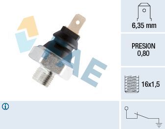 Датчик давления масла FAE. Артикул 11630