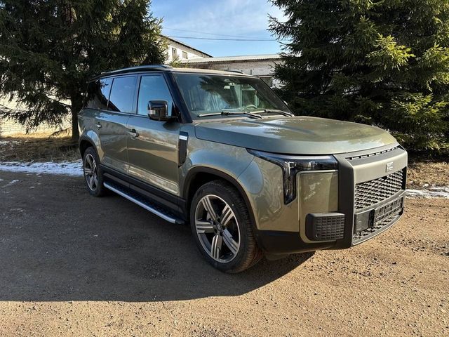 Пороги алюминиевые ТСС с пластиковой накладкой 2020 мм для Rox 01 2024-2026 Карбон серебро. Артикул ROX0124-02SL