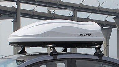 Автомобильный бокс Атлант Diamond 430л Белый. Артикул 8593