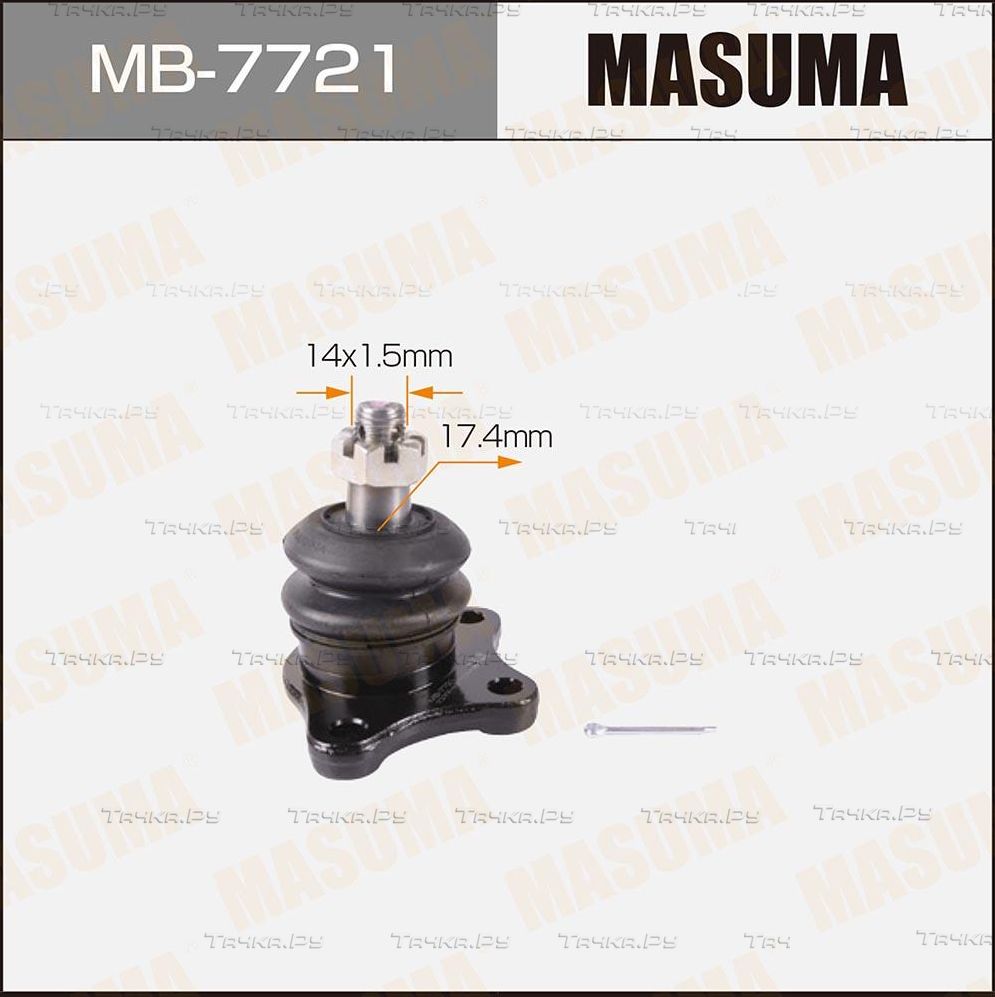 Шаровая опора Masuma передняя передняя правая/левая верхняя для Mitsubishi Pajero II 1990-2000. Артикул MB-7721