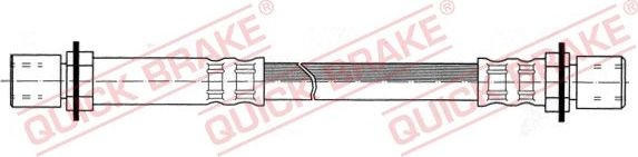 Тормозной шланг Quick Brake передний правый/левый для Toyota 4Runner II 1990-1996. Артикул 22.071