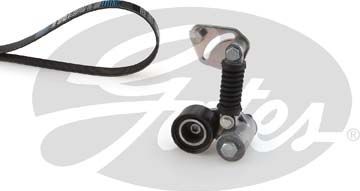 Приводной ремень поликлиновой с роликами (комплект) Gates FleetRunner™ Micro-V® Kit. Артикул K018PK880HD