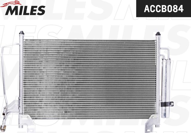 Радиатор кондиционера (конденсатор) Miles для Mazda CX-7 I 2007-2013. Артикул ACCB084