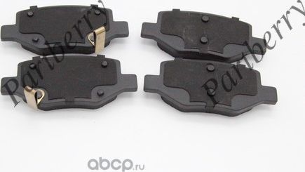 Колодки тормозные дисковые, комплект (Partberry). Артикул PB172036