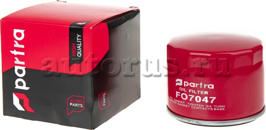 Фильтр масляный RENAULT LAGUNA,MEGANE,SCENIC II,CLIO,KANGOO 1.5-1. PARTRA FO7047 Partra. Артикул FO7047