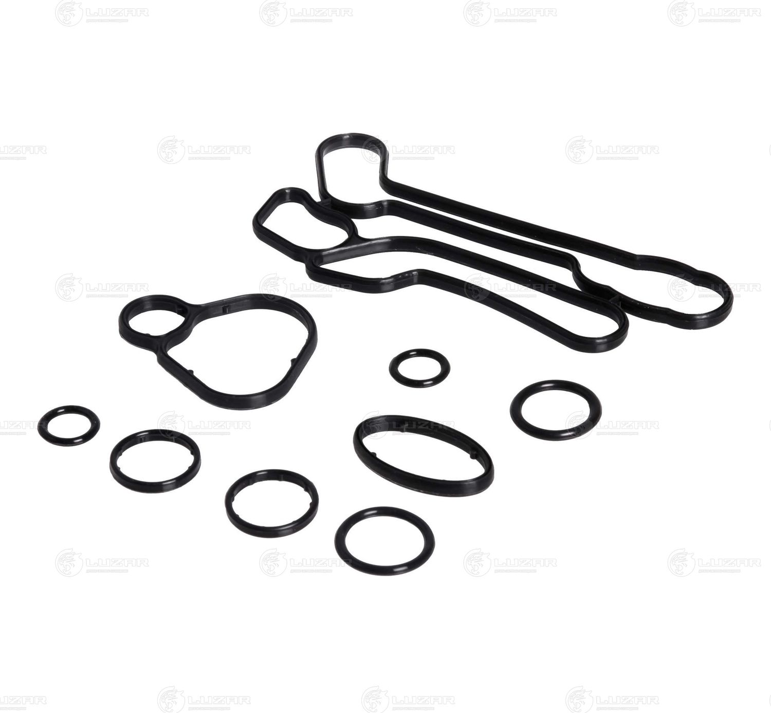 Кмпл прокладок теплообмен. для а/м Chevrolet Cruze (09-)/Opel Astra H (04-) (9шт) (LGS 0002) (Luzar). Артикул lgs-0002
