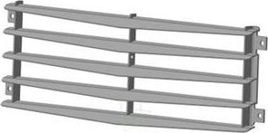 Решетка радиатора OJ защитная (жалюзи) для Toyota Hilux рестайлинг 2011-2015. Артикул 12.022.01