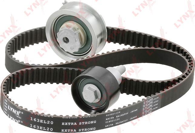 Ремень ГРМ с роликами (комплект) LYNXauto. Артикул PK-1336