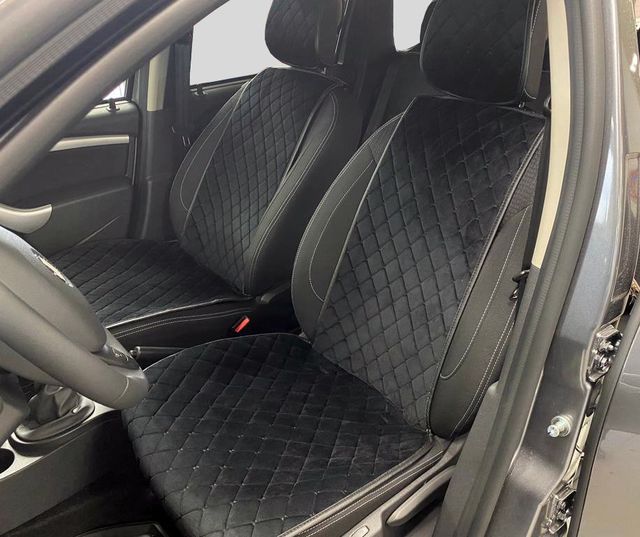 Накидки Seintex на передний ряд Велюр размер M (шов бежевый). Артикул 97633