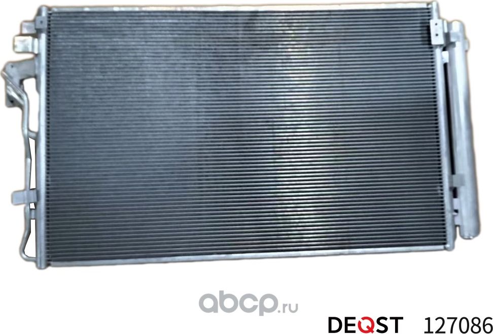 Радиатор кондиционирования KIA SORENTO (XM) Вездеход закрытый 11.09- 2.4 (Deqst). Артикул 127086