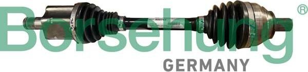 Полуось (привод в сборе, приводной вал) Borsehung передняя левая для SEAT Leon III 2013-2026. Артикул B10598