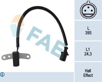 Датчик положения коленвала FAE. Артикул 79305