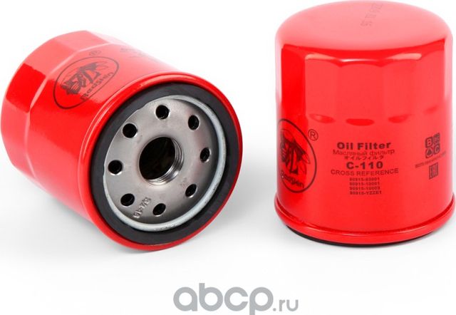 Фильтр масл.C-110/Toyota 90915-03001 (Redskin). Артикул C110