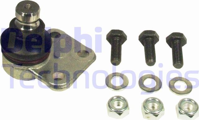 Шаровая опора Delphi передняя левая нижняя для Renault Kangoo II 2008-2026. Артикул TC1998