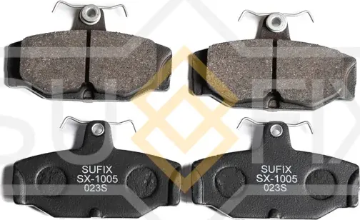 Колодки тормозные задние (Sufix). Артикул SX1005