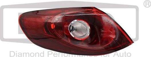Фонарь задний DPA левый для Volkswagen Passat CC I 2008-2012. Артикул 99451788602