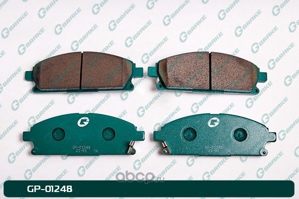 Колодки тормозные дисковые (G-Brake). Артикул GP01248