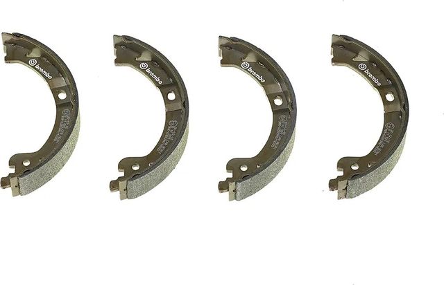 Тормозные колодки (стояночная тормозная система) Brembo ESSENTIAL LINE задние для Dodge Caravan IV 2000-2007. Артикул S 11 505