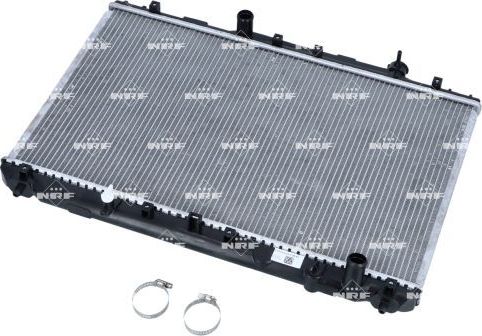 Радиатор охлаждения двигателя NRF (алюминий). Артикул 506721