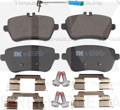 Тормозные колодки NK. Артикул 223389