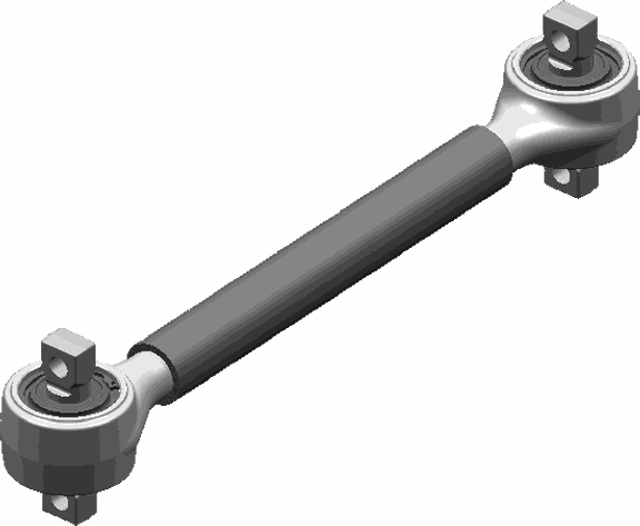 Продольный рычаг задней подвески Lemforder передний/задний нижний для Scania G 2004-2015. Артикул 27579 02