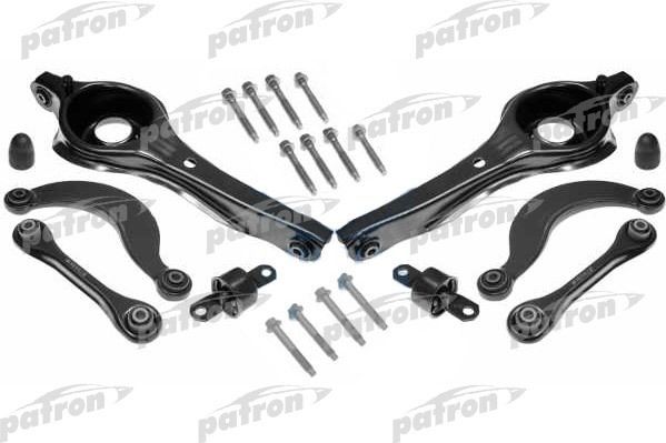 Комплект рычагов задней подвески Patron правый/левый для Mazda 3 II (BL) 2008-2014. Артикул PS5479