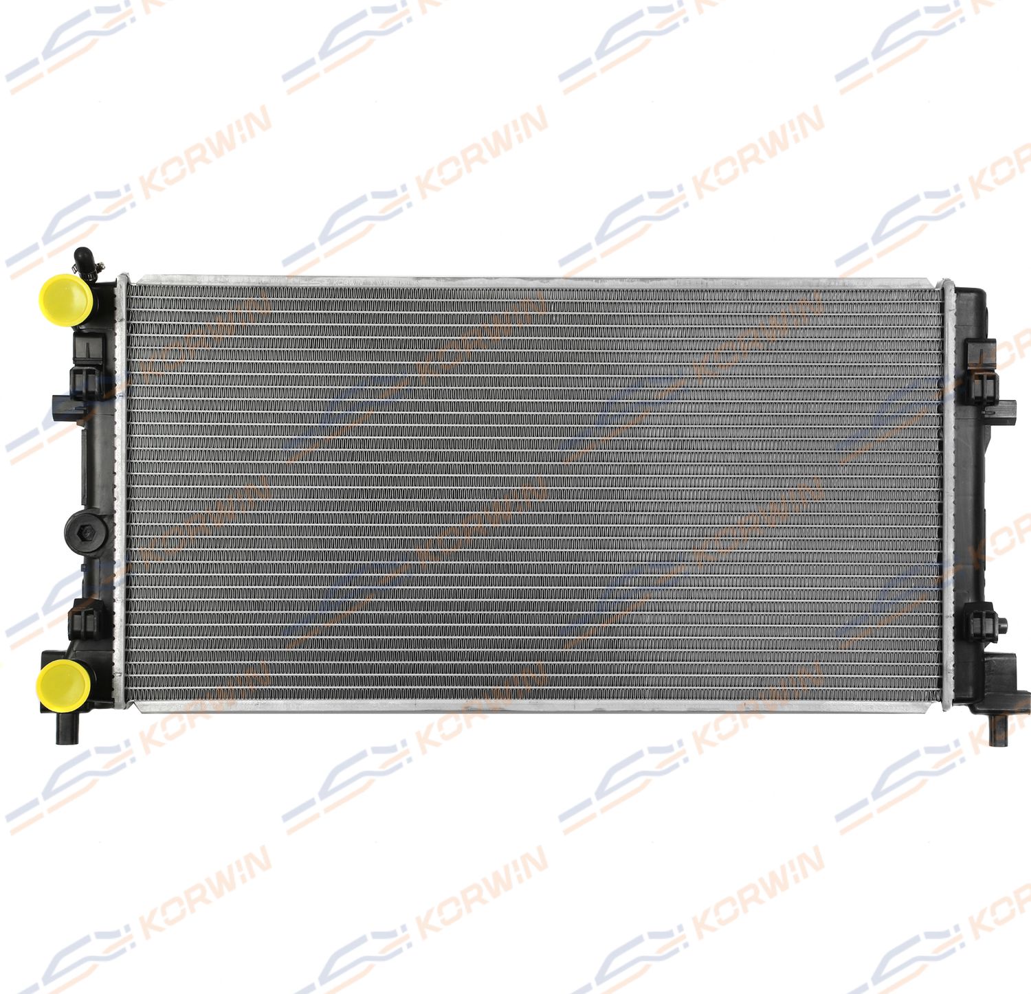 Радиатор охлаждения VW Polo Sedan 1.2-1.6 (10-21) AT/MT (гарантия 2 года) (Korwin). Артикул KWKB4050