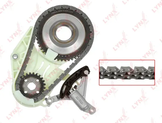 Комплект цепи ГРМ BMW 1(F20) 2.0 12> / 3(F30) 2.0 12> / 5(F10) 2.0 11> / X1(E84) 2.0 13> / X3(F25) 2 (Lynxauto). Артикул tk-0219