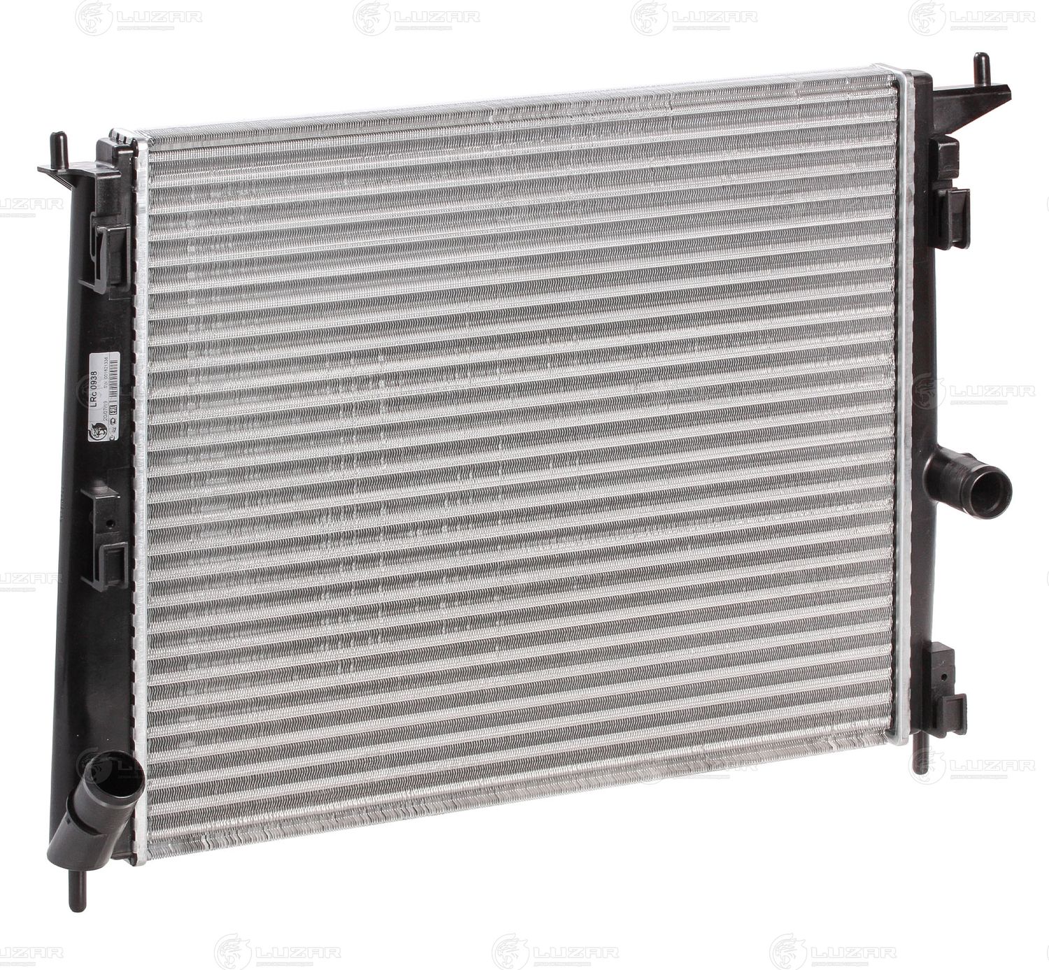 Радиатор охлаждения двигателя Luzar для Renault Logan I 2004-2015. Артикул LRc 0938