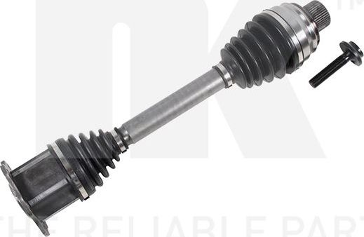 Полуось (привод в сборе, приводной вал) NK. Артикул 5047217