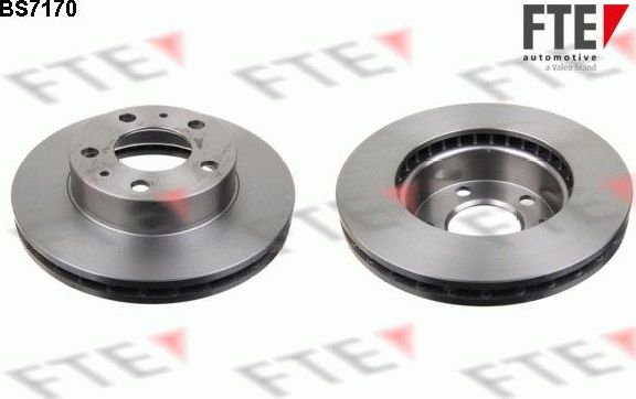 Тормозной диск FTE. Артикул BS7170