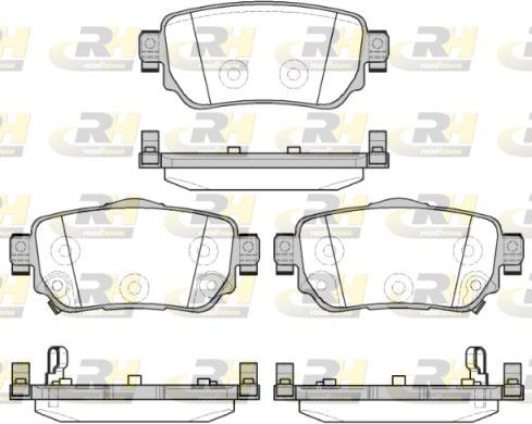 Тормозные колодки RoadHouse. Артикул 21582.02