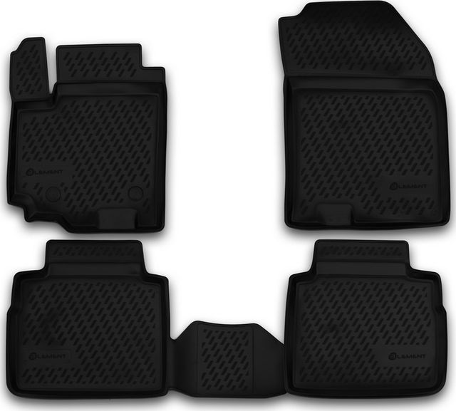 Коврики Element для салона Suzuki SX4 II 2013-2026. Артикул CARSZK10003