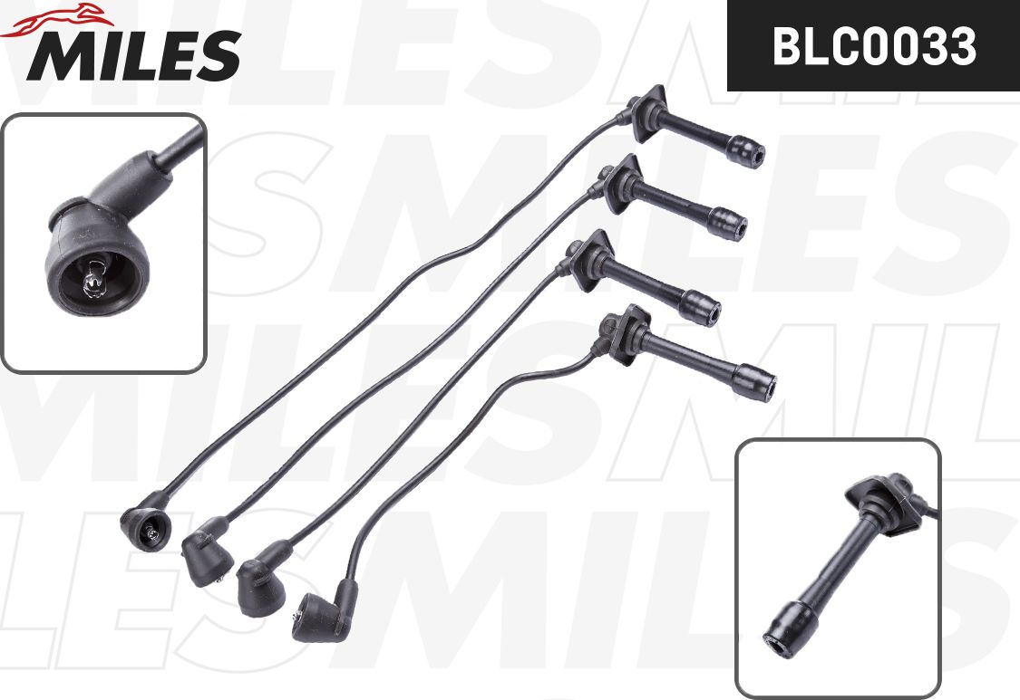 Высоковольтные провода (провода зажигания) (комплект) Miles. Артикул BLC0033