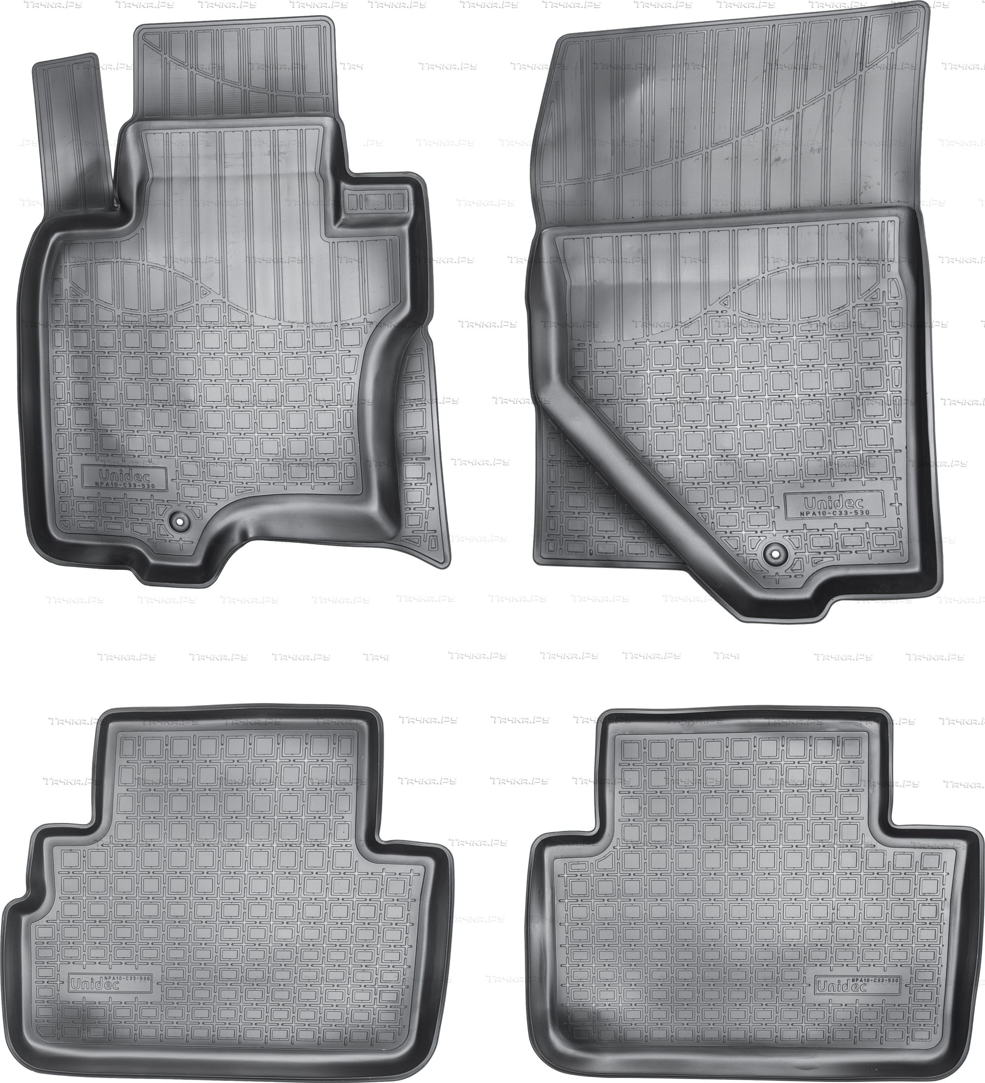 Коврики Норпласт для салона Infiniti FX II S51 2012-2026. Артикул NPA10-C33-530