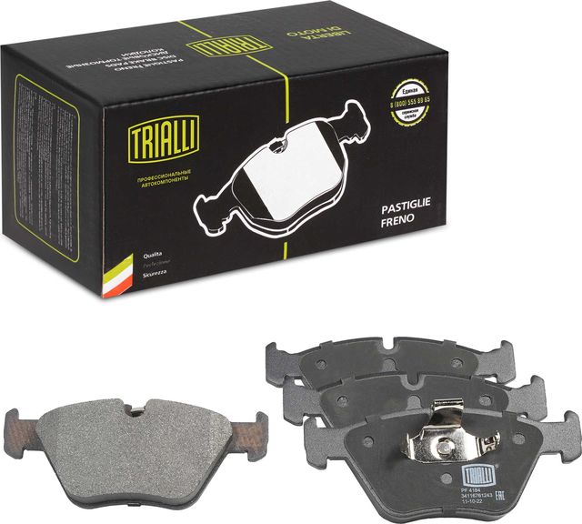 Тормозные колодки Trialli (Low-Metallic). Артикул PF 4184