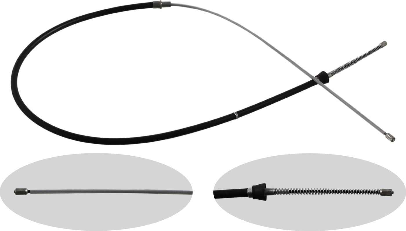 Трос ручника (тросик ручного тормоза) Febi Bilstein. Артикул 36348