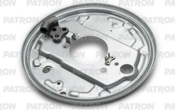 Кожух (щиток) тормозного диска Patron задний правый для Volkswagen Transporter T3 1979-1992. Артикул PBS089