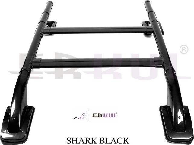 Рейлинги и поперечины Shark для Fiat Fullback 2016-2020 Черные. Артикул 11.SHR.09.16.S