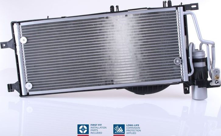 Радиатор кондиционера (конденсатор) Nissens (алюминий). Артикул 94722