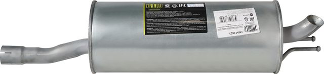 Глушитель Trialli (алюминий / сталь) для Fiat Doblo I 2001-2015. Артикул EMM 0603