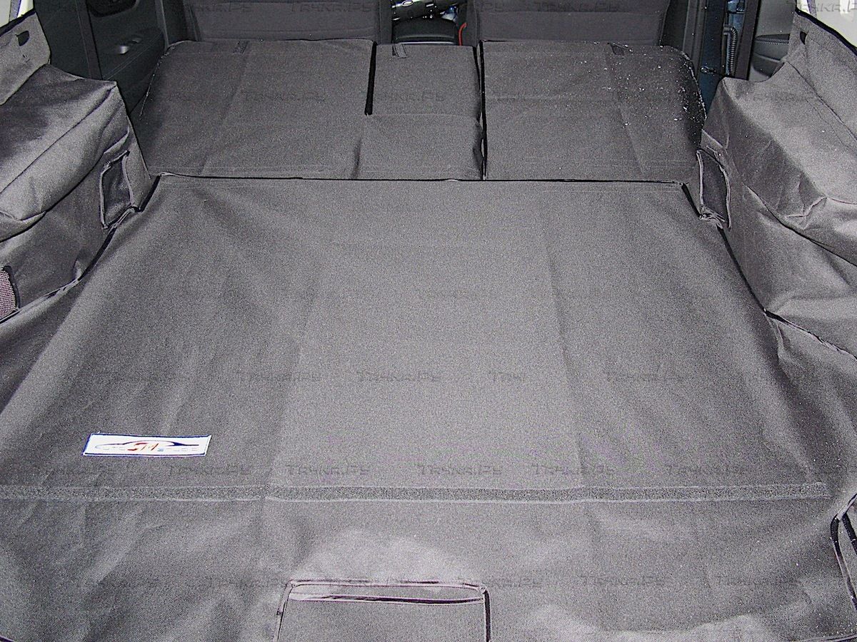 Защитный чехол AUTOSMSTUDIO "Maxi" в багажник автомобиля для Nissan X-Trail T32 2013-2026, черный. Артикул TP-XTR-T32-MAXI-BL